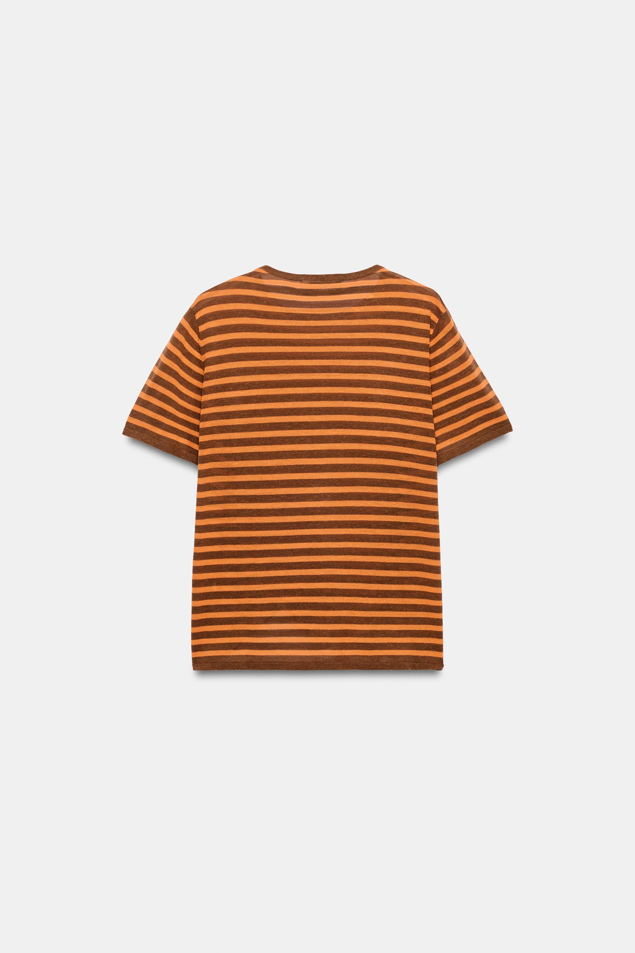 STRIPED KNIT TOP